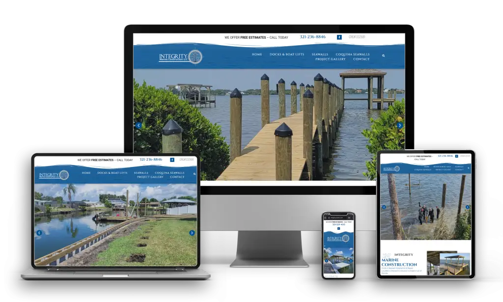 Dock Builder Website Design
