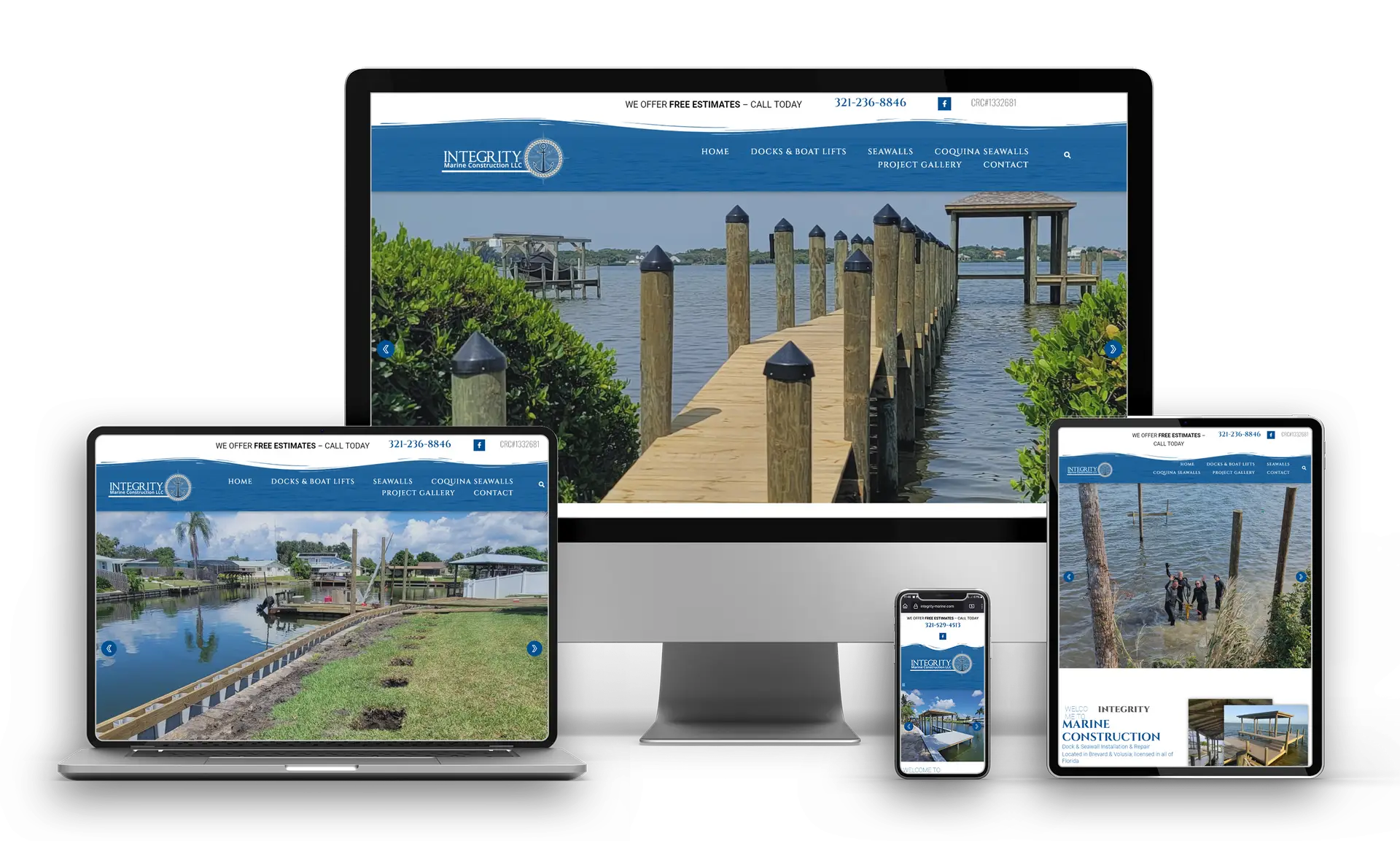 Dock Builder Website Design