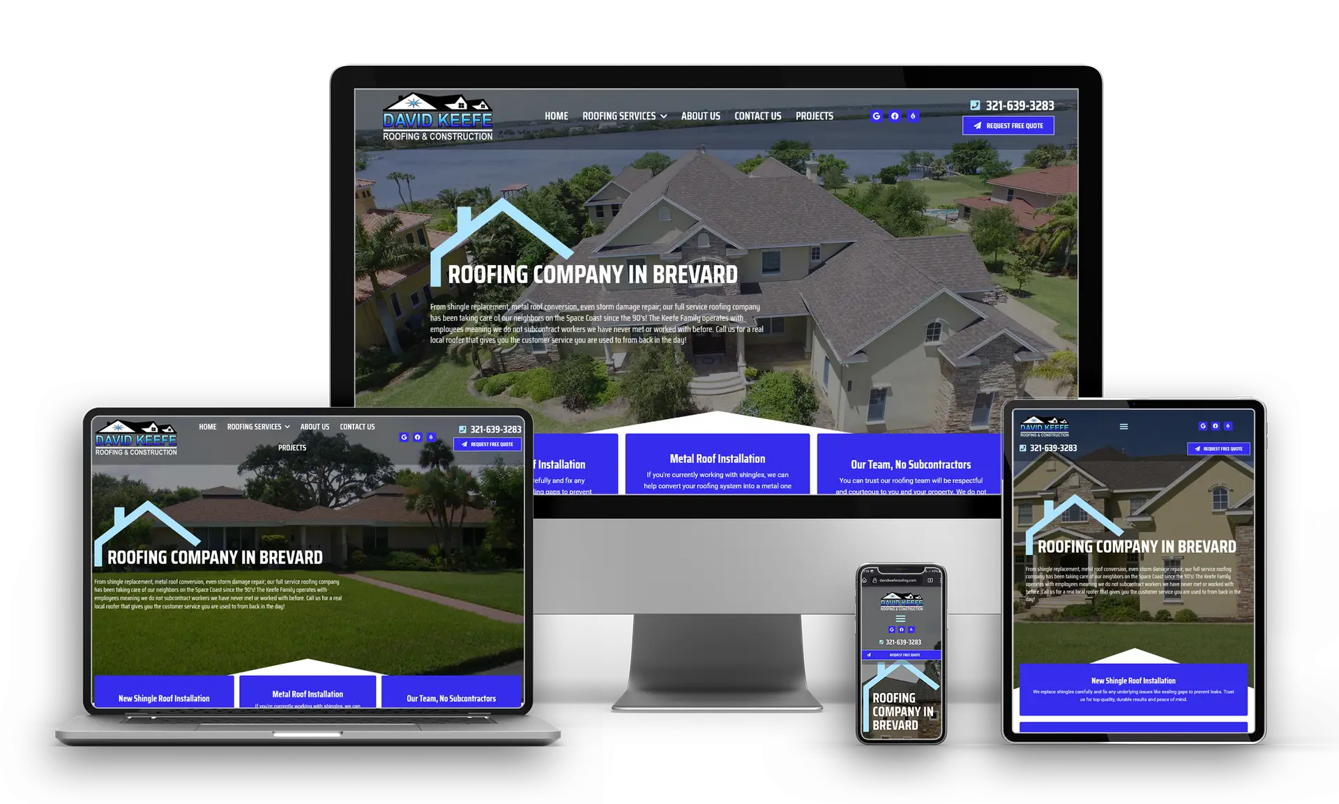 Business Website Design & Development in Brevard County, Florida