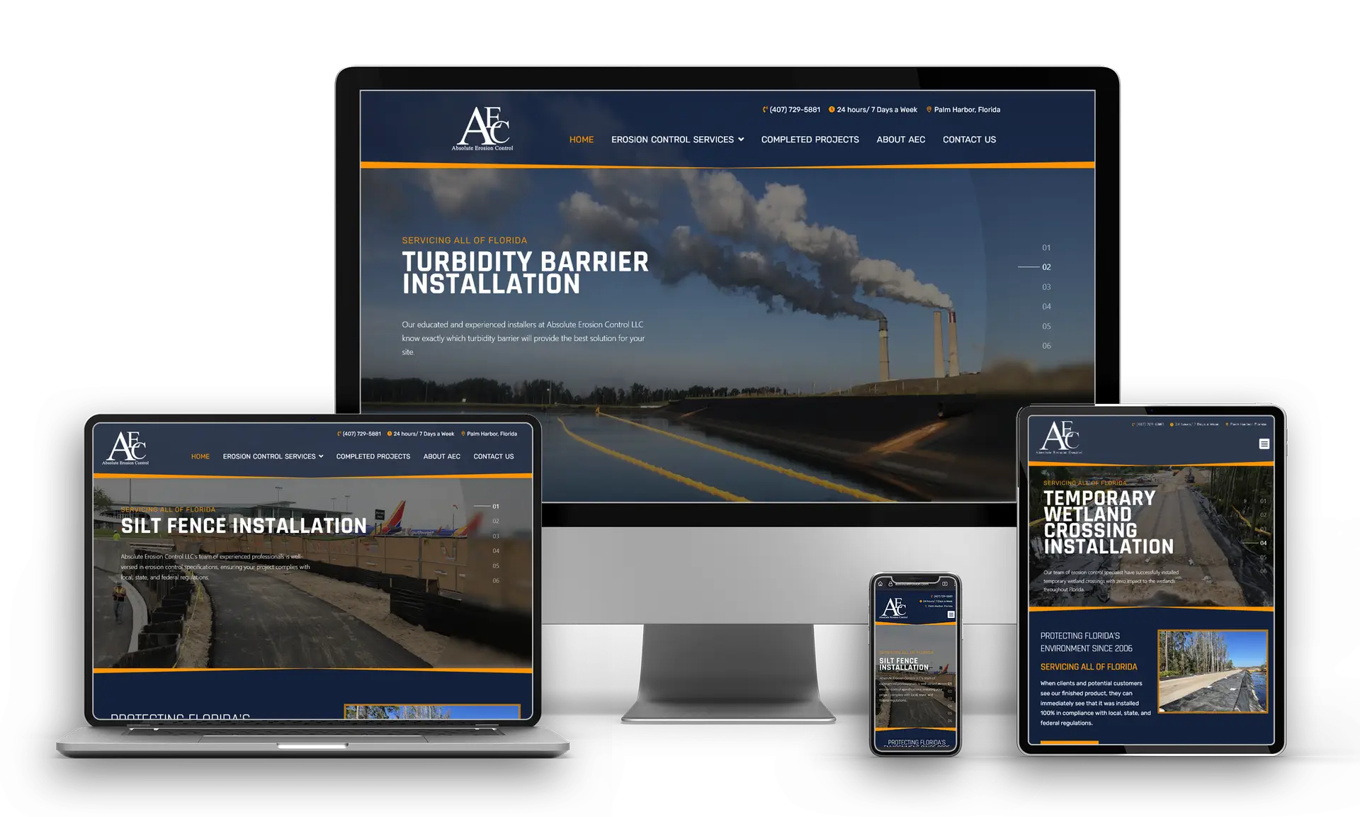 Business Website Design & Development in Brevard County, Florida
