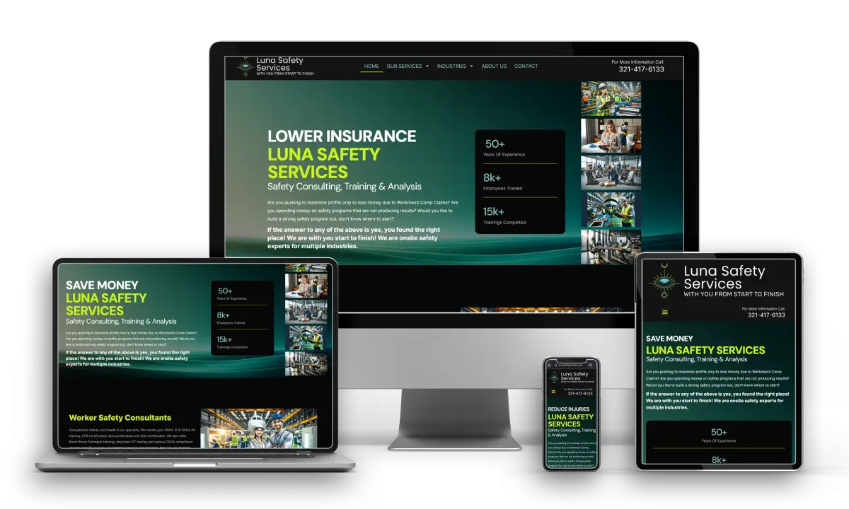 Business Website Design & Development in Brevard County, Florida